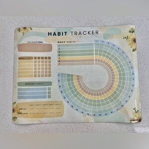 Magnetic Shopping List Notepad - Clean White & Gray